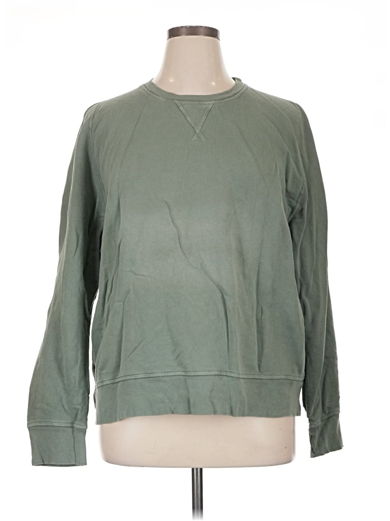 Pre-owned Equipment Sweatshirt In Green