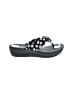 Clarks Black Flip Flops Size 7 - photo 1