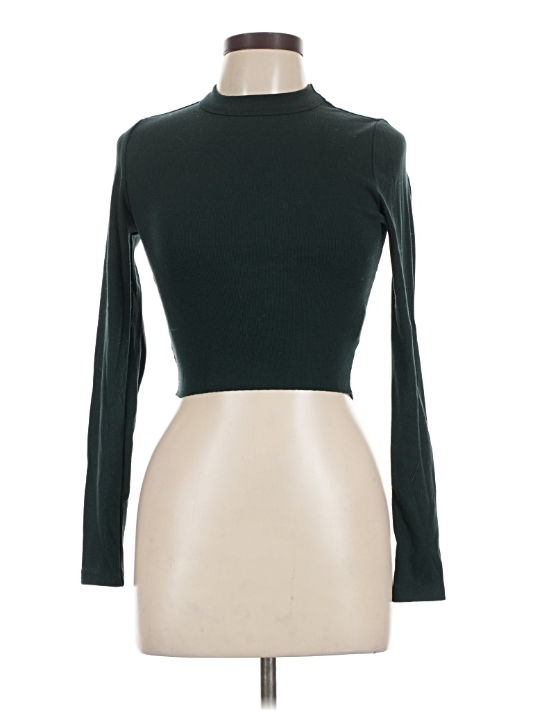 Pre-owned Kith Long Sleeve Turtleneck In Green