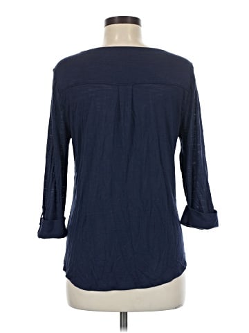 White House Black Market 3/4 Sleeve Blouse (view 2)