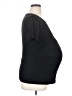 Smallshow Black Short Sleeve Top Size Lg Maternity - photo 4