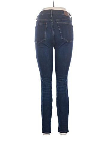 Madewell 9" Mid-Rise Skinny Jeans in Larkspur Wash: TENCEL&trade; Denim Edition (view 2)