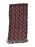 Unbranded Paisley Burgundy Scarf One size - photo 2