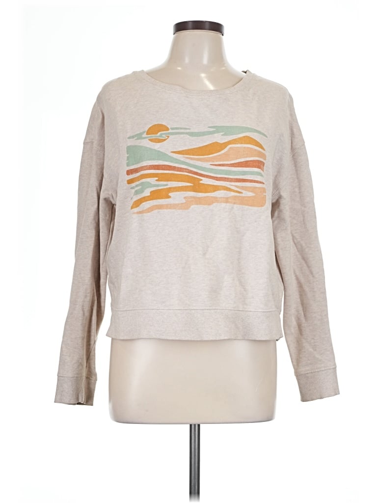 Pre-owned Pact Sweatshirt In Tan