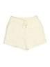 Athleta 100% Linen Solid Ivory Shorts Size M - photo 1