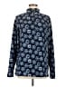 Lands' End 100% Polyester White Blue Pullover Sweater Size M - photo 1