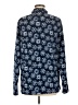 Lands' End 100% Polyester White Blue Pullover Sweater Size M - photo 2