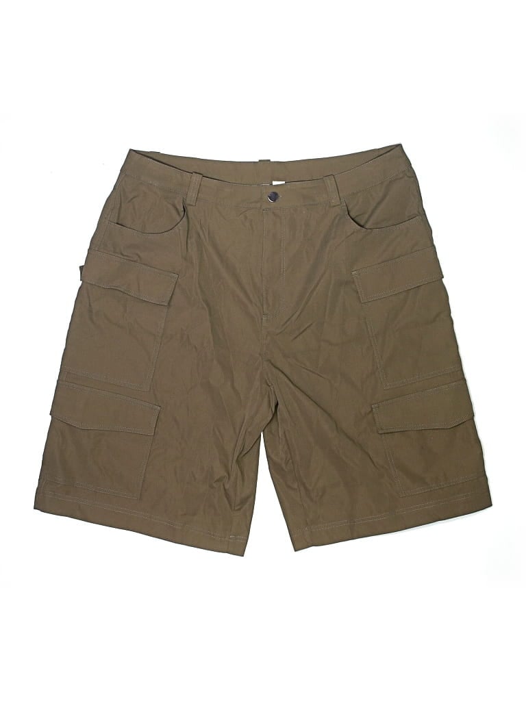 Pre-owned Halara Cargo Shorts In Brown