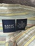 Basic Editions 100% Cotton Stripes Green Short Sleeve Button-Down Shirt Size 1X - photo 7