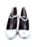 Franco Sarto Silver Heels Size 8 - photo 2