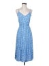 Shein Hearts Blue Casual Dress Size 4 - photo 1