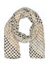 Collection Eighteen 100% Rayon Polka Dots Tan Scarf One size - photo 1