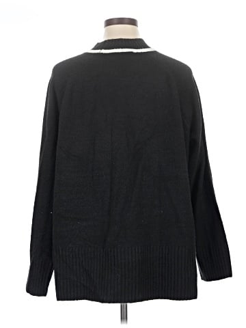 Peace Love World Pullover Sweater (view 2)