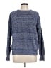 American Apparel Tweed Blue Pullover Sweater Size M - photo 1