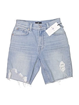 7 For All Mankind Denim Shorts (view 1)
