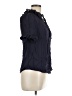 Odille Blue Short Sleeve Blouse Size 6 - photo 4