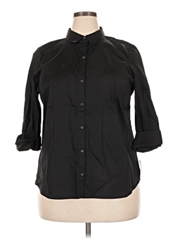 Apt. 9 3/4 Sleeve Button-Down Shirt (view 1)