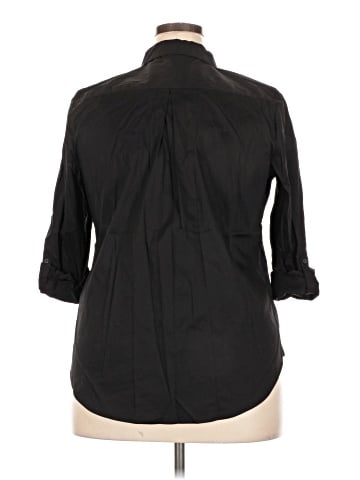 Apt. 9 3/4 Sleeve Button-Down Shirt (view 2)