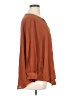 Shein 100% Polyester Brown 3/4 Sleeve Blouse Size XL - photo 4