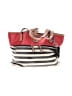 Giani Bernini Color Block Stripes White Red Shoulder Bag One size - photo 1