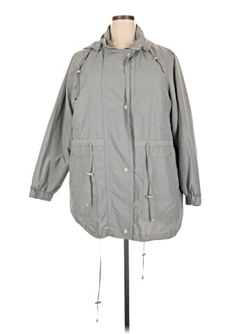 Woman Within Raincoat (view 1)