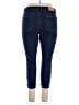 L.L.Bean Chevron-herringbone Blue Jeans Size 16 - photo 2
