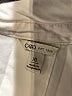 Cato 100% Rayon Solid White Short Sleeve Button-Down Shirt Size XL - photo 7
