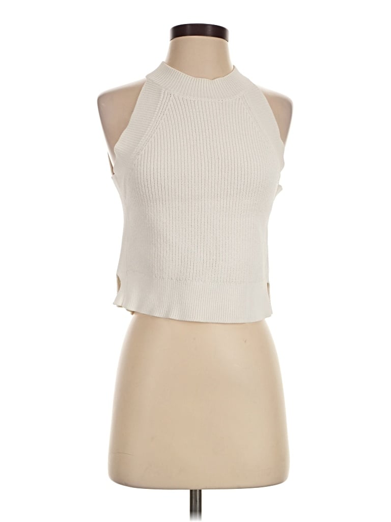Pre-owned Wilfred Pullover Sweater In Ivory