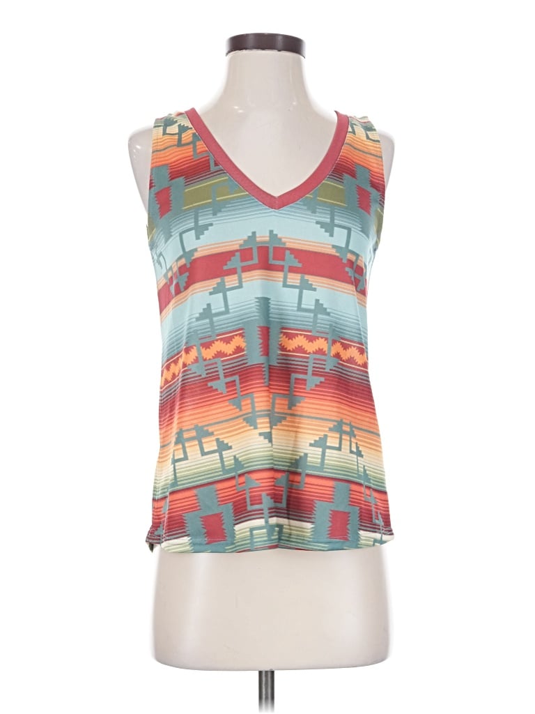 Pre-owned Roper Sleeveless Blouse In Orange