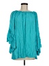 Elan Teal 3/4 Sleeve Blouse Size M - photo 1