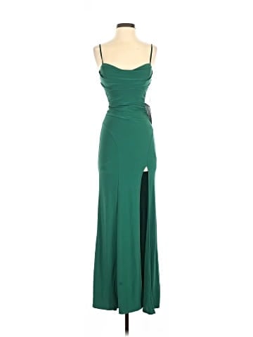 Emerald Sundae Cocktail Dress (view 1)