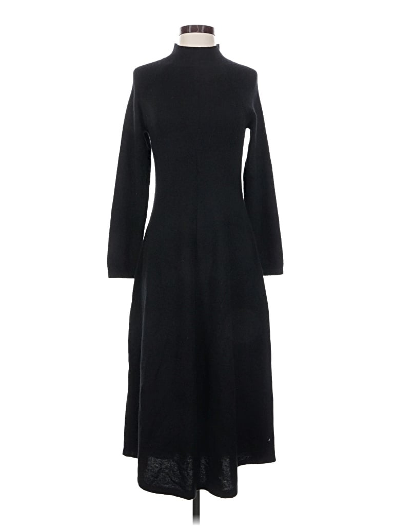 Pre-owned C By Bloomingdale's Casual Dress In Black