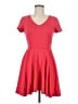 Forever 21 100% Polyester Solid Red Casual Dress Size M - photo 1