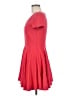 Forever 21 100% Polyester Solid Red Casual Dress Size M - photo 5