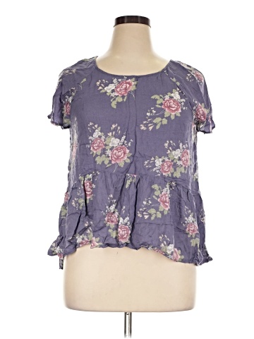 Arizona Jean Company Short Sleeve Blouse (view 1)