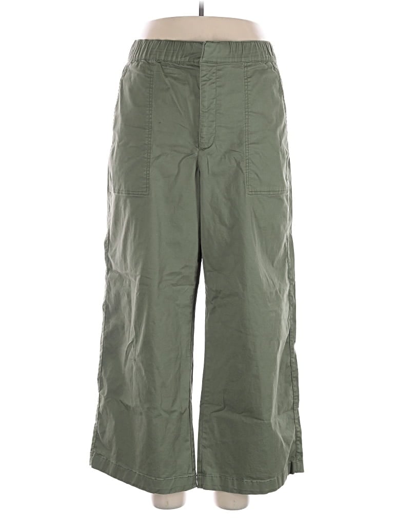 Pre-owned Gap Cargo Pants In Green