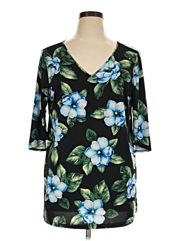 IMAN 3/4 Sleeve Blouse (view 1)