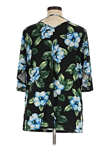 IMAN 3/4 Sleeve Blouse (view 2)