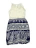 Amy Byer Paisley Blue Dress Size 14 - photo 2