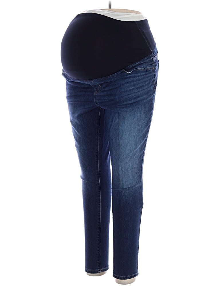 Pre-owned Ingrid & Isabel Jeggings In Blue