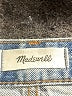 Madewell 100% Cotton Hearts Blue Jeans Size 25 waist - photo 7