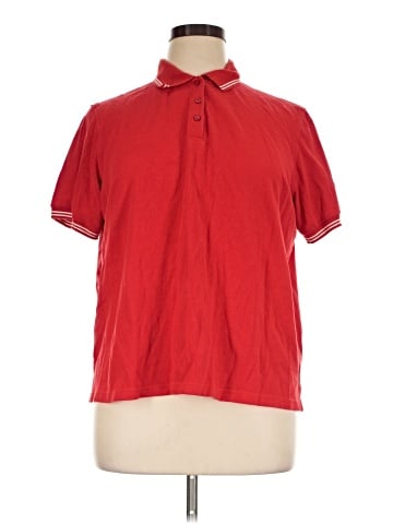 Karen Scott Sport Short Sleeve Blouse (view 1)