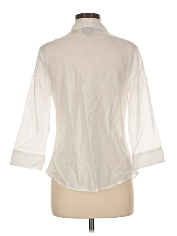 JKLA 3/4 Sleeve Button-Down Shirt (view 2)