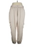 Express 100% Polyester Solid Tan Cargo Pants Size XL - photo 2