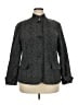 Coldwater Creek Chevron-herringbone Gray Jacket Size 18 - photo 1