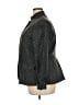 Coldwater Creek Chevron-herringbone Gray Jacket Size 18 - photo 5
