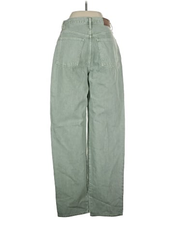 Madewell Baggy Straight Jeans: Garment-Dyed Edition (view 2)