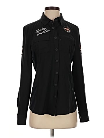 Harley Davidson Long Sleeve Blouse (view 1)