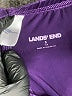 Lands' End Solid Purple Casual Pants Size 7 - 8 - photo 3