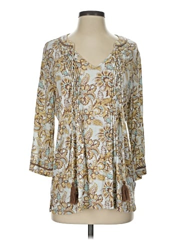 Belle By Kim Gravel 3/4 Sleeve T-Shirt (view 1)